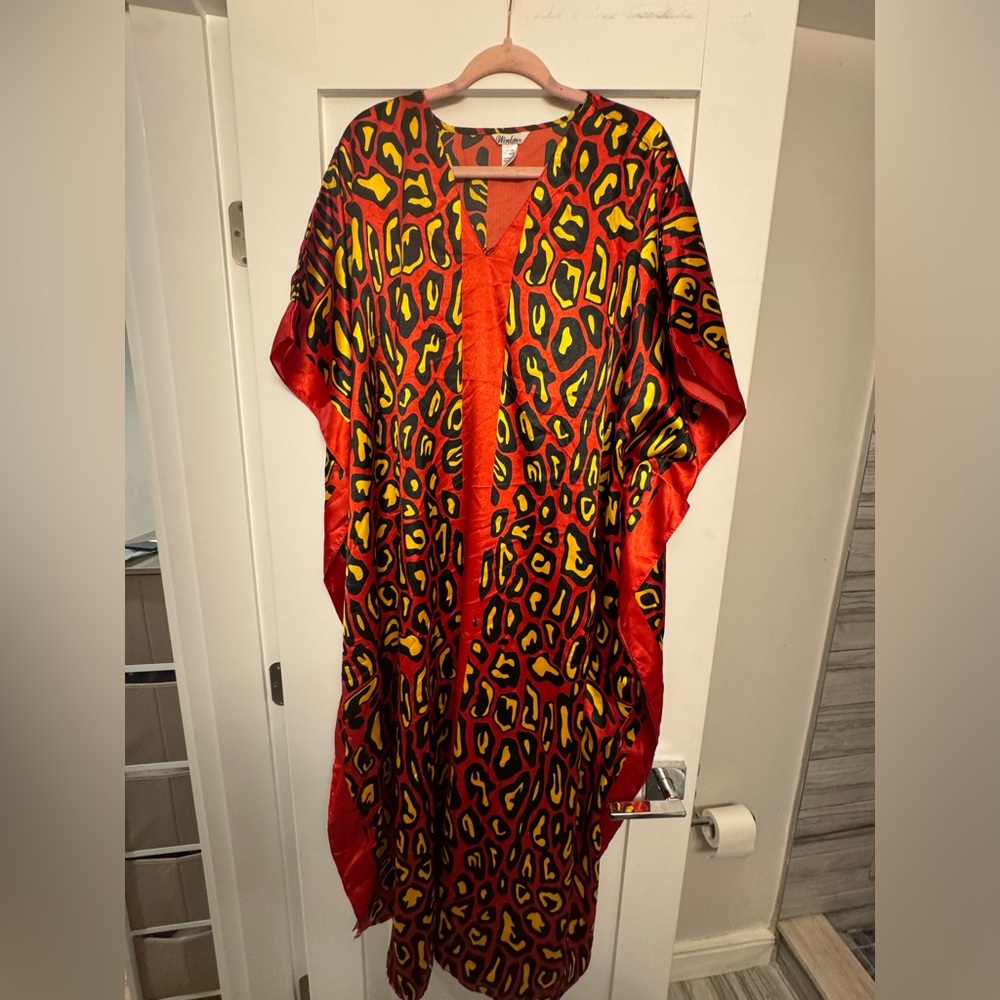 Red Cheetah dress